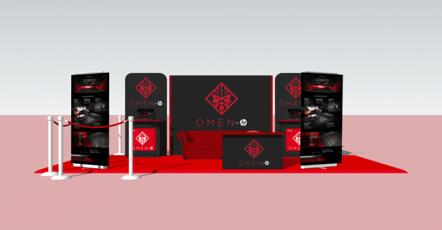 HP Omen Experience Centre Front