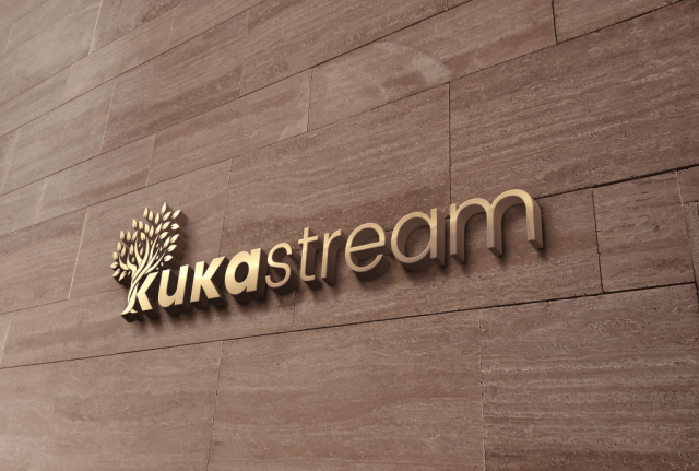 Kukastream Logo (Wall signage)